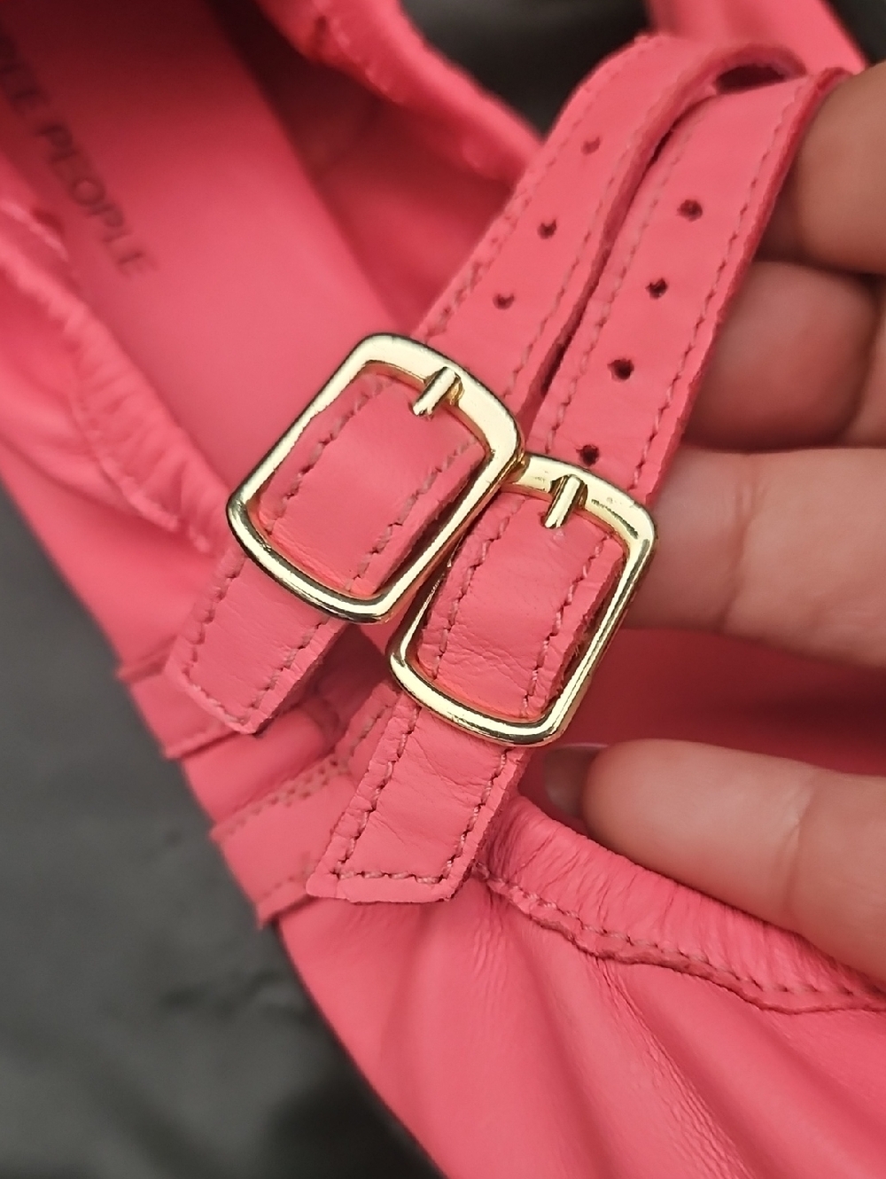 Free People Women's Gemini Ballet Flat, Watermelon 7.5US New - Picture 8 of 10